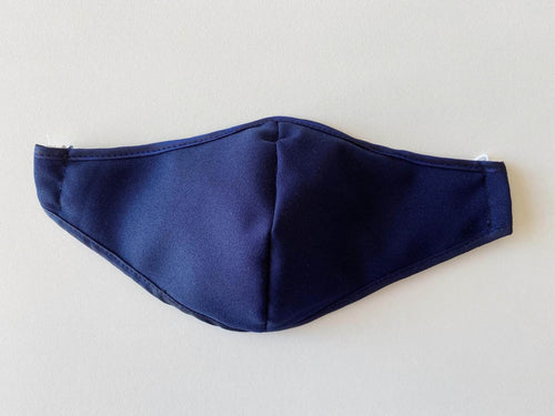 Mask 3-Layer Fabric Slimline -  Poly Navy - Cargo Shop Online