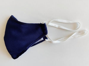 Mask 3-Layer Fabric Slimline -  Poly Navy - Cargo Shop Online