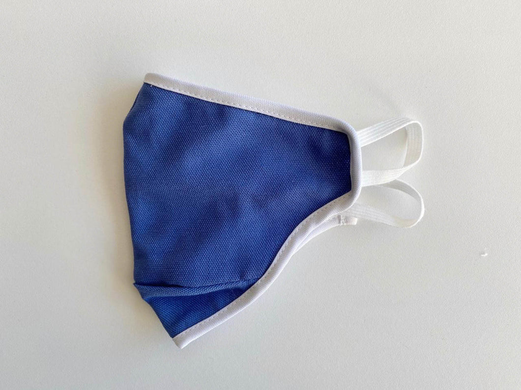 Mask 3-Layer Fabric Slimline - Poly Royal Blue - Cargo Shop Online